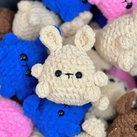 Crochet amigurumi bunny